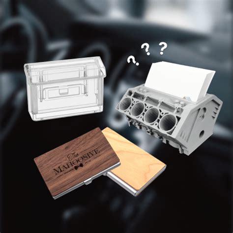 business card holder for car